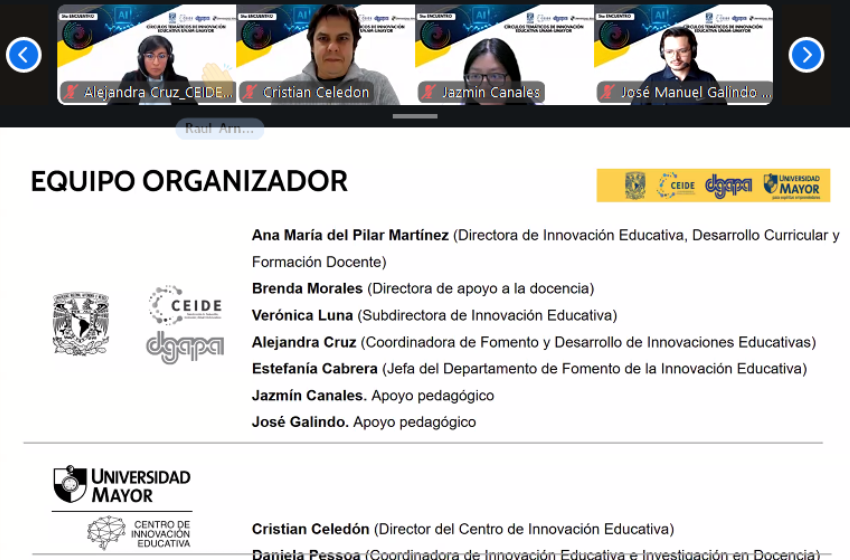 Quinta versión de los Círculos de Innovación Educativa reunió a cerca de 500 docentes de Chile y México