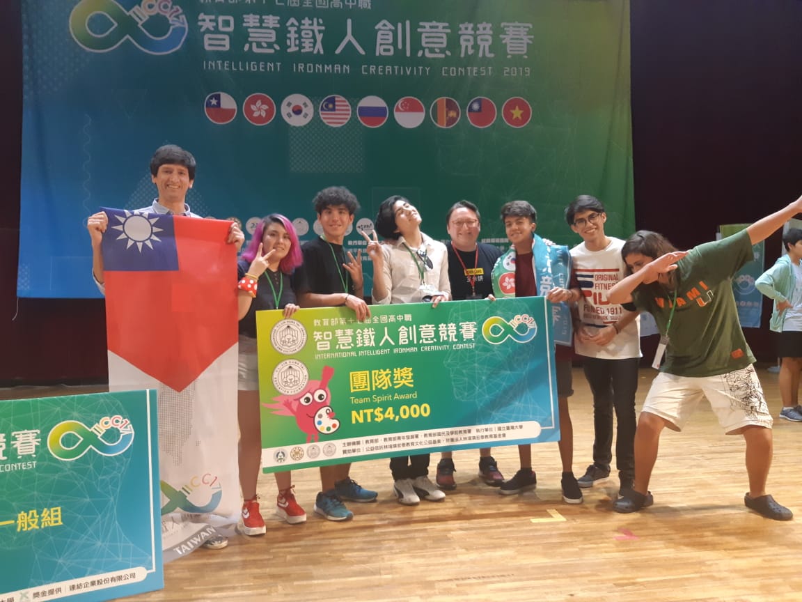 Delegación de alumnos del Programa Talento Mayor obtiene 5 lugar a nivel mundial en Torneo Ironman Intelligence realizado en Taiwán