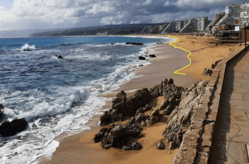 Académicos advierten que las playas de Algarrobo y Cartagena desaparecerán en los próximos años