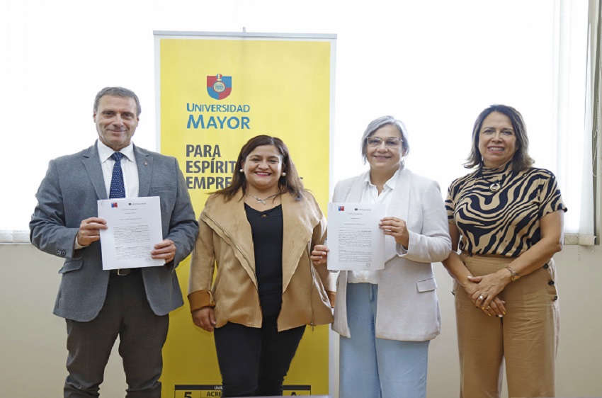 U. Mayor e IND concretan importante acuerdo de colaboración