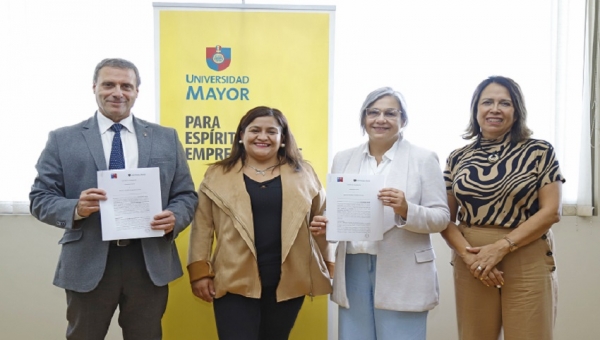 U. Mayor e IND concretan importante acuerdo de colaboración