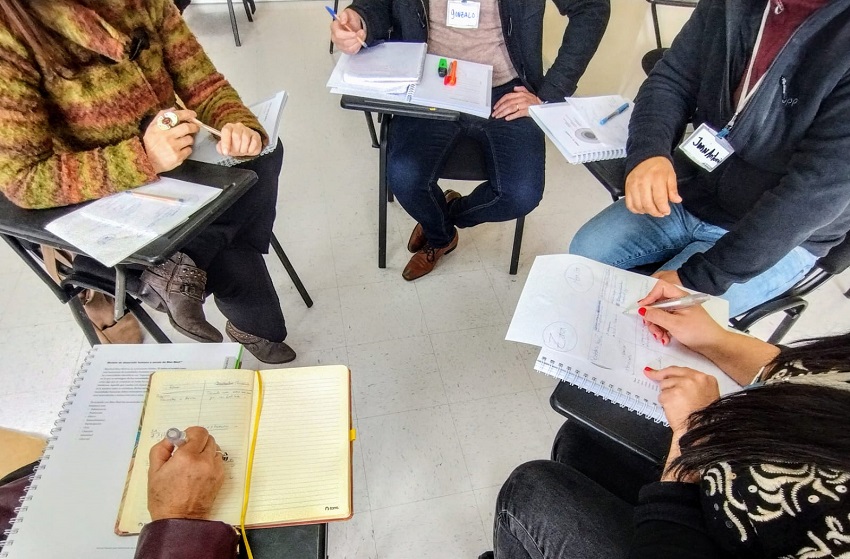 Destacan dinámica experiencial en talleres del Centro Nansen en La Araucanía y el Biobío